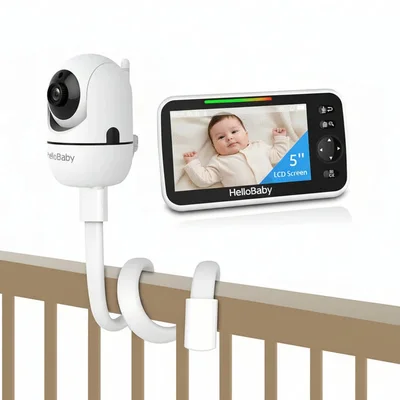 HelloBaby 5-Inch Video Baby Monitor