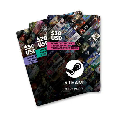 Steam Digitale Geschenkkarte