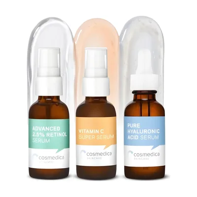 Cosmedica Vitamin C and Retinol Serum Trio