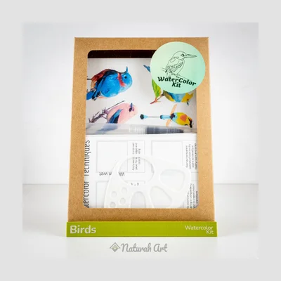 Naturah Birds Watercolor Set