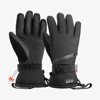 OutdoorMaster wasserdichte Skihandschuhe mit 3M Thinsulate