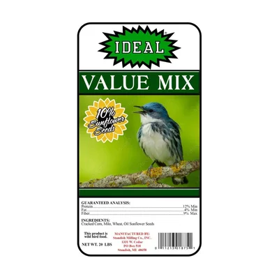 Standish Milling IDEAL Value Mix Wildvogelfutter, 9 kg