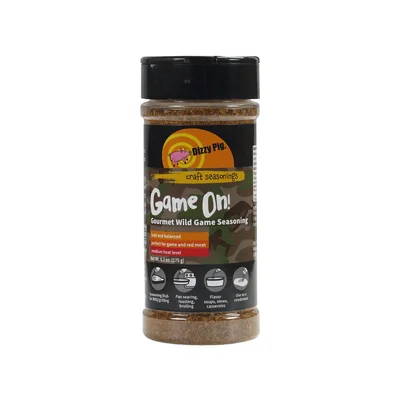 Dizzy Pig Game On! Wild Game Seasoning Rub