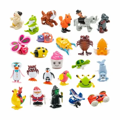 Fun Little Toys Wind-Up Animals, 25-Piece