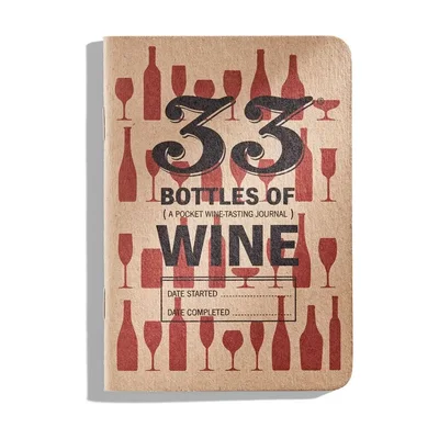 33 Books Wine Tasting Journal